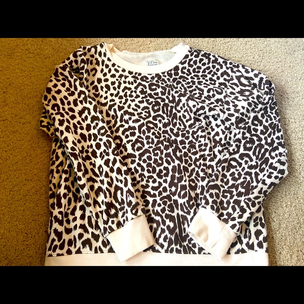 J Crew Vintage Fleece Crewneck